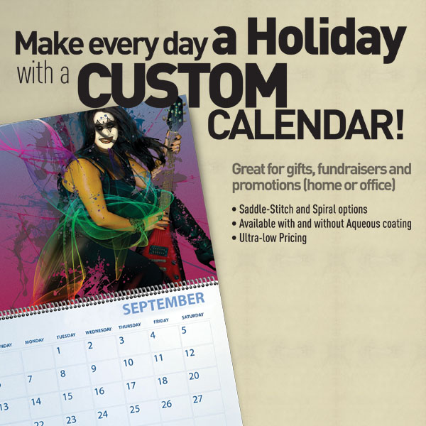Custom Calendar Printing Service