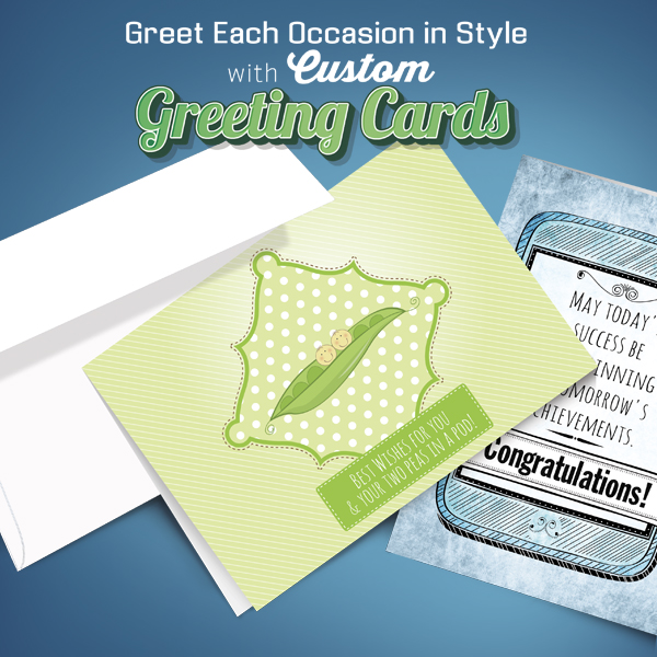 Print Custom Greeting Cards and Thank You Notes