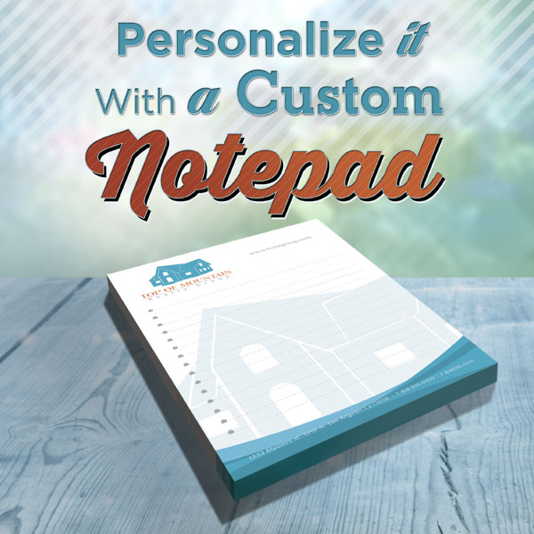 Custom Notepads DIY Printing Service