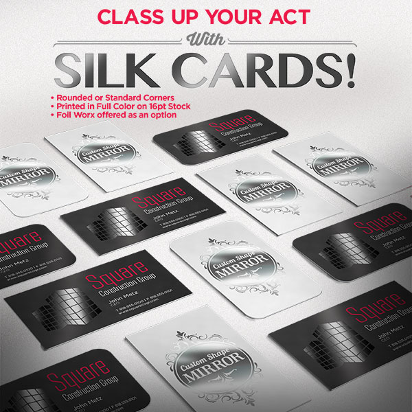 Silk Business Card Printing