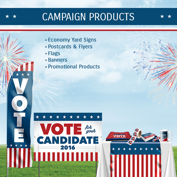 Election Campaign Promotional Items – Custom Political Printing
